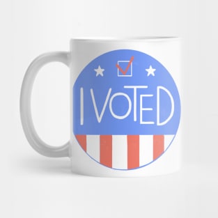 I Voted Mug